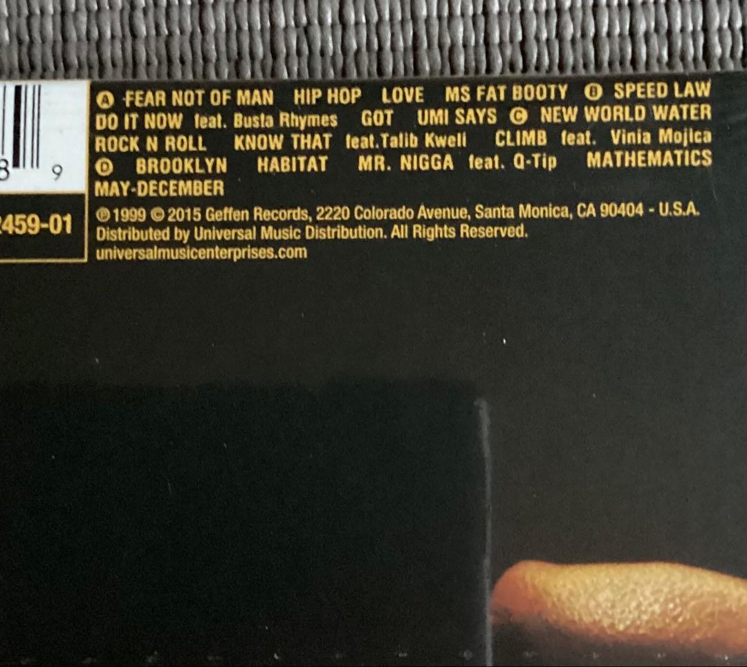 新品未開封Mos Def Black on Both Sides 2枚組レコード