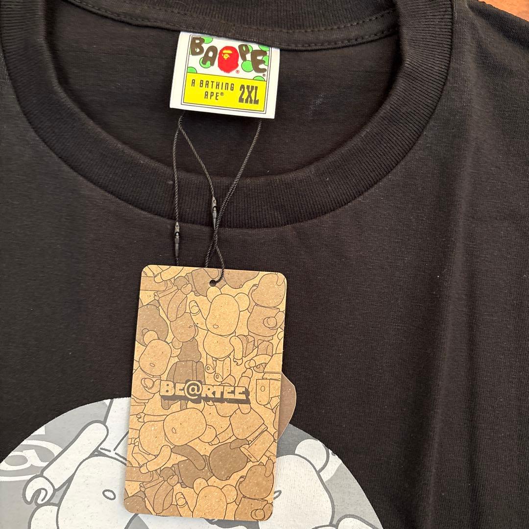 新品未使用　A BATHING APE APE HEAD TEE2XL ブラック