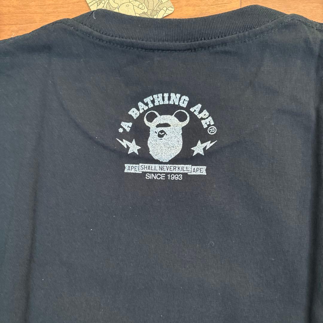 新品未使用　A BATHING APE APE HEAD TEE2XL ブラック