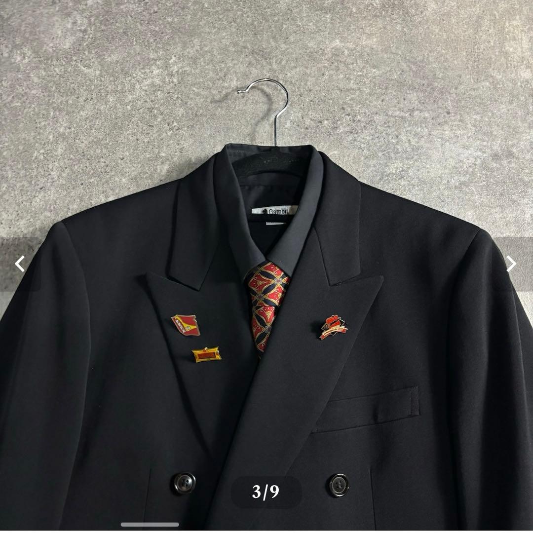 古着屋LOST【vintage】セットアップ ダブルスーツ