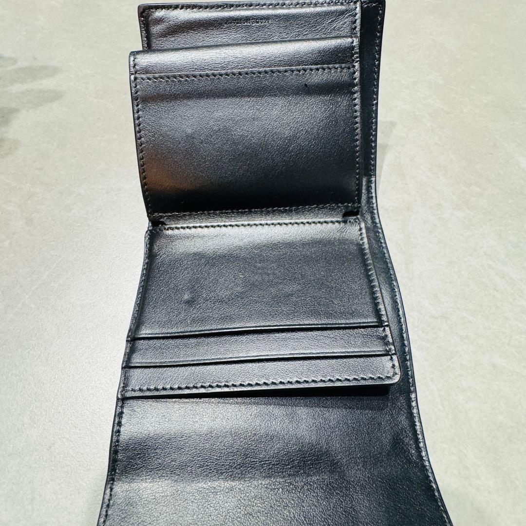 CELINE セリーヌ　スモールフラップウォレット　トリオンフ　ブラック