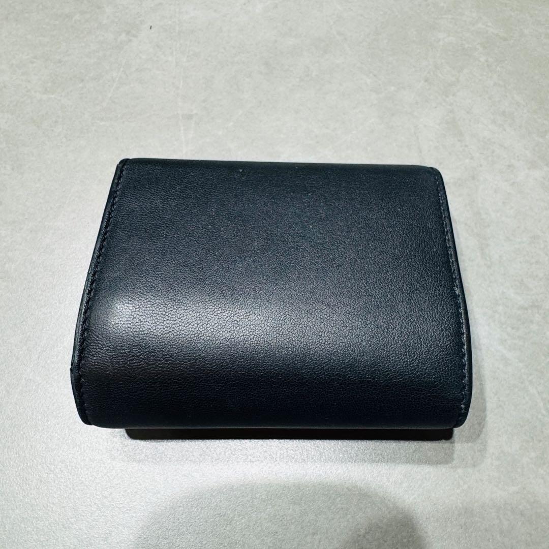 CELINE セリーヌ　スモールフラップウォレット　トリオンフ　ブラック