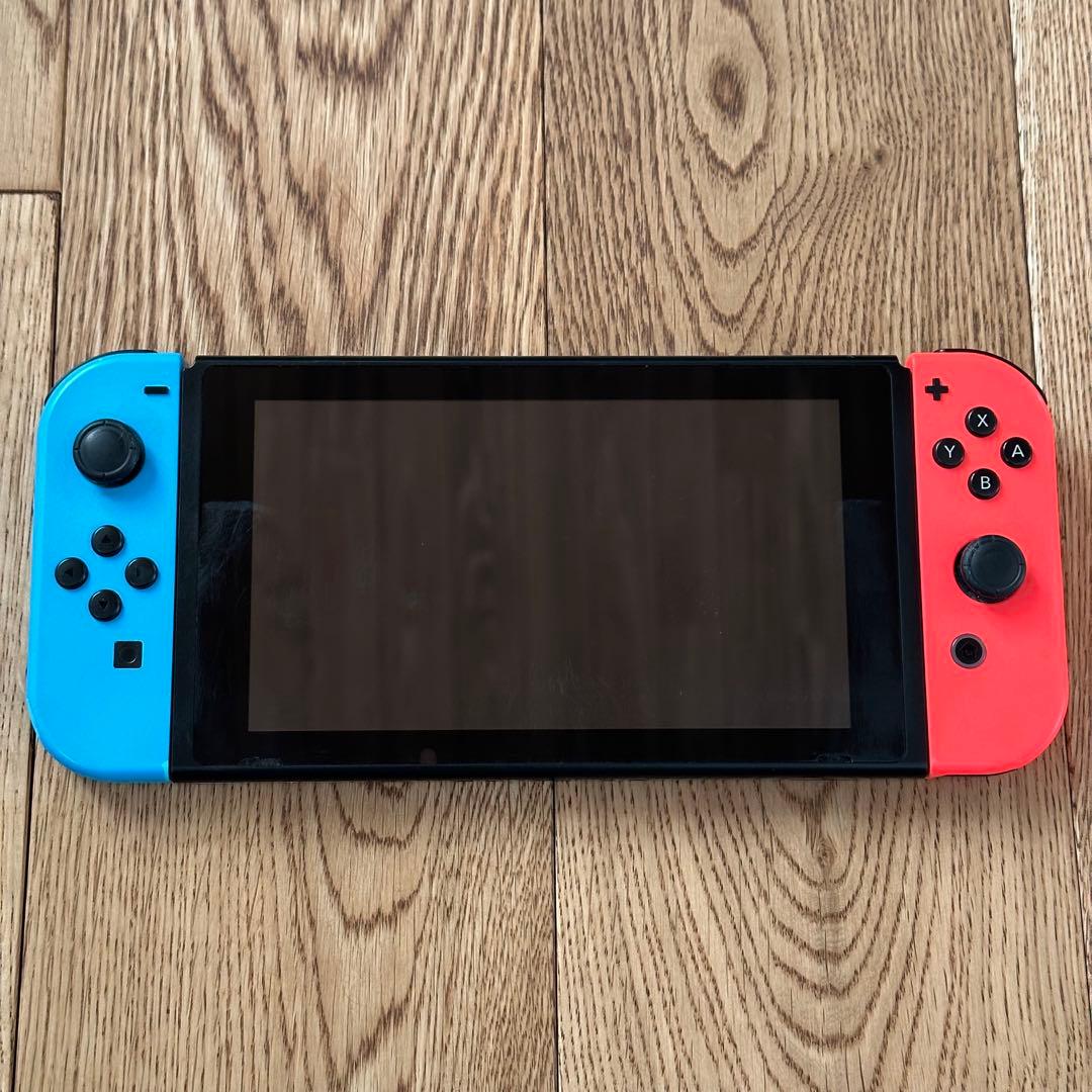 任天堂スイッチ 本体 通常モデル 動作確認済 ドック2台 LANアダプタ付