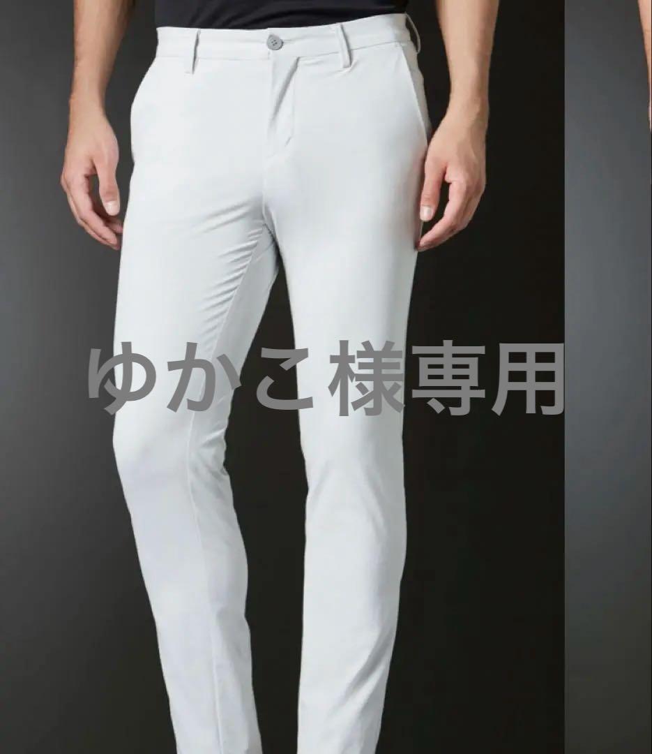 デサント　ゴルフパンツ　プライマリストライトパンツ　白