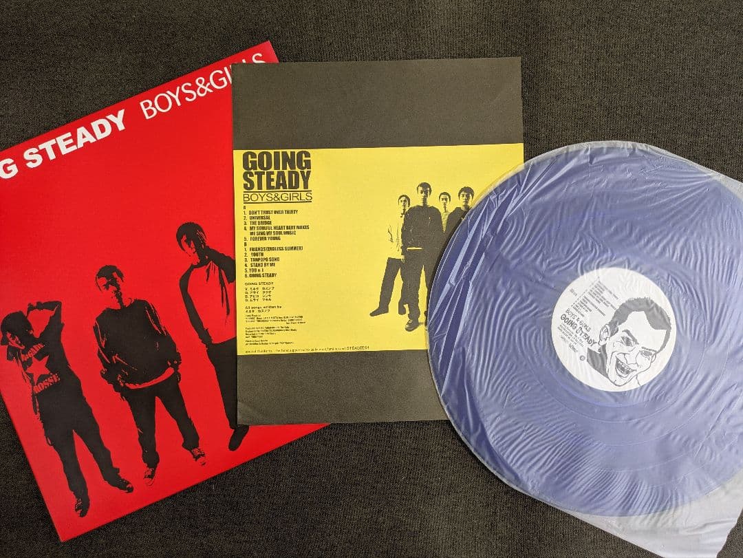 GOING STEADY 「BOYS&GIRLS」レコード