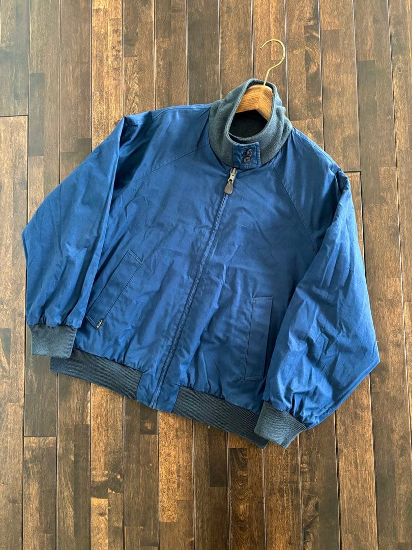 DAKS/90s ハリントンJKT リバーシブル エルボーパッチ ウール×綿 M