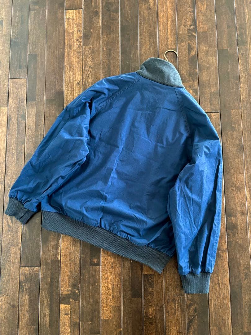 DAKS/90s ハリントンJKT リバーシブル エルボーパッチ ウール×綿 M