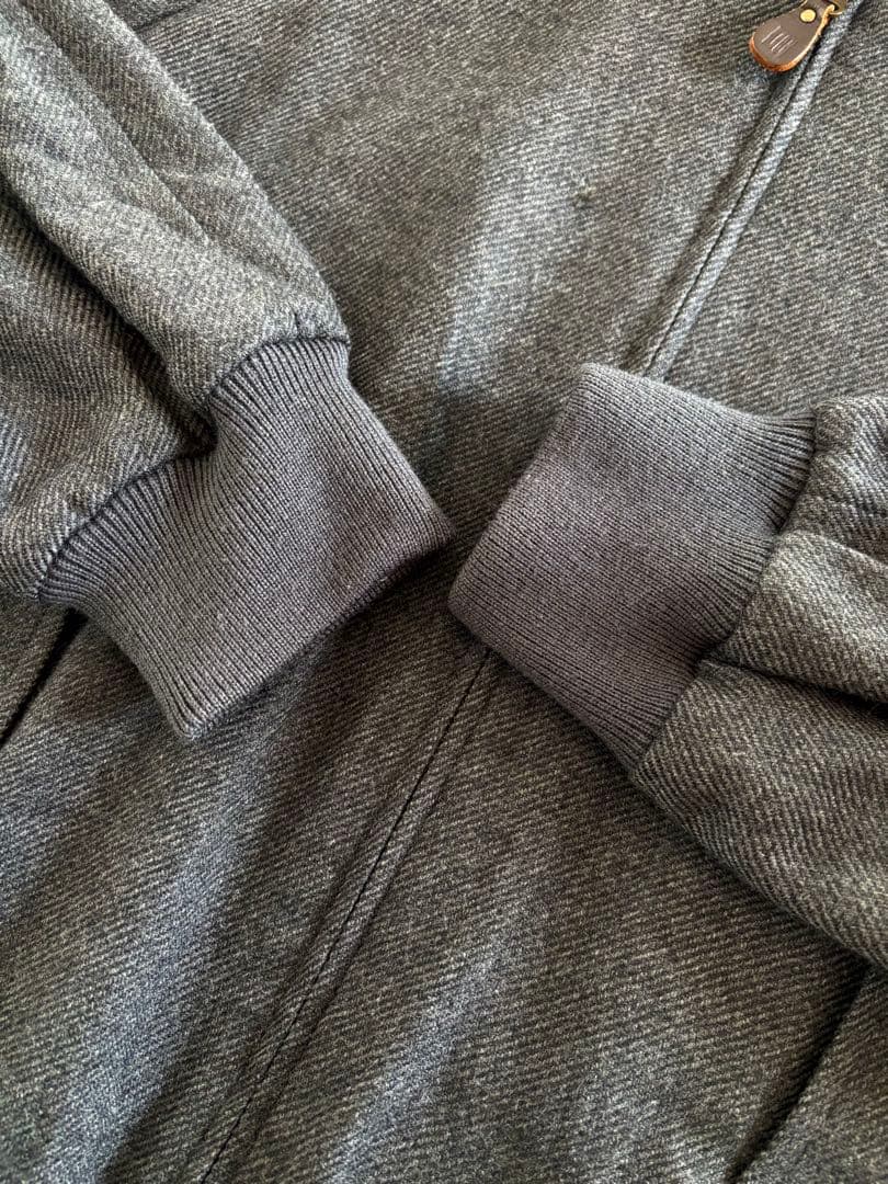 DAKS/90s ハリントンJKT リバーシブル エルボーパッチ ウール×綿 M