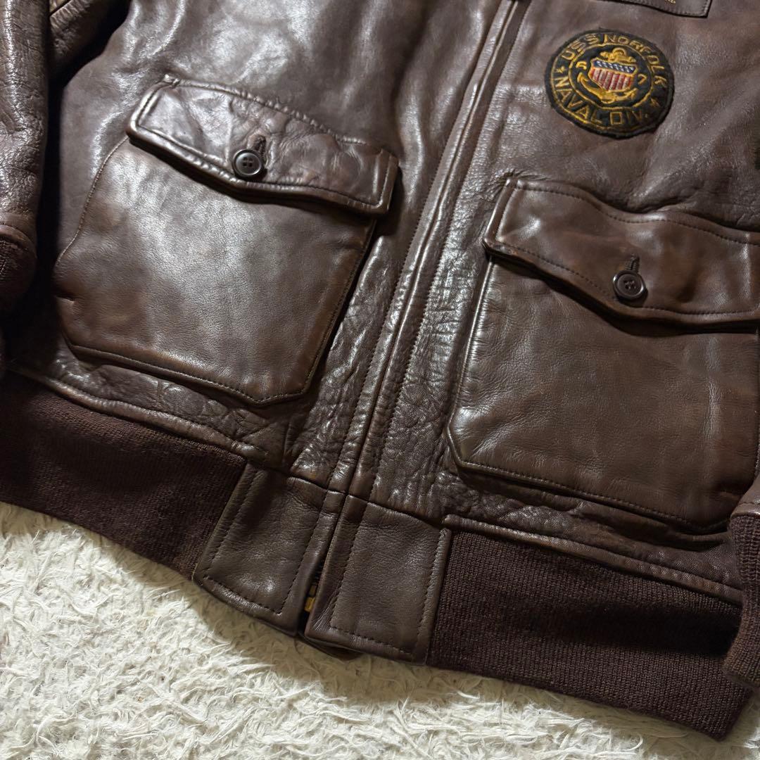 定価17.4万円■POLO RALPH LAUREN フライトジャケット　G-1