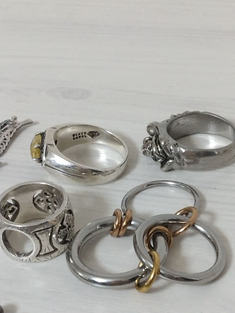 c*h様 【まとめ売り】925 シルバー系 リング ネックレス アクセサリー