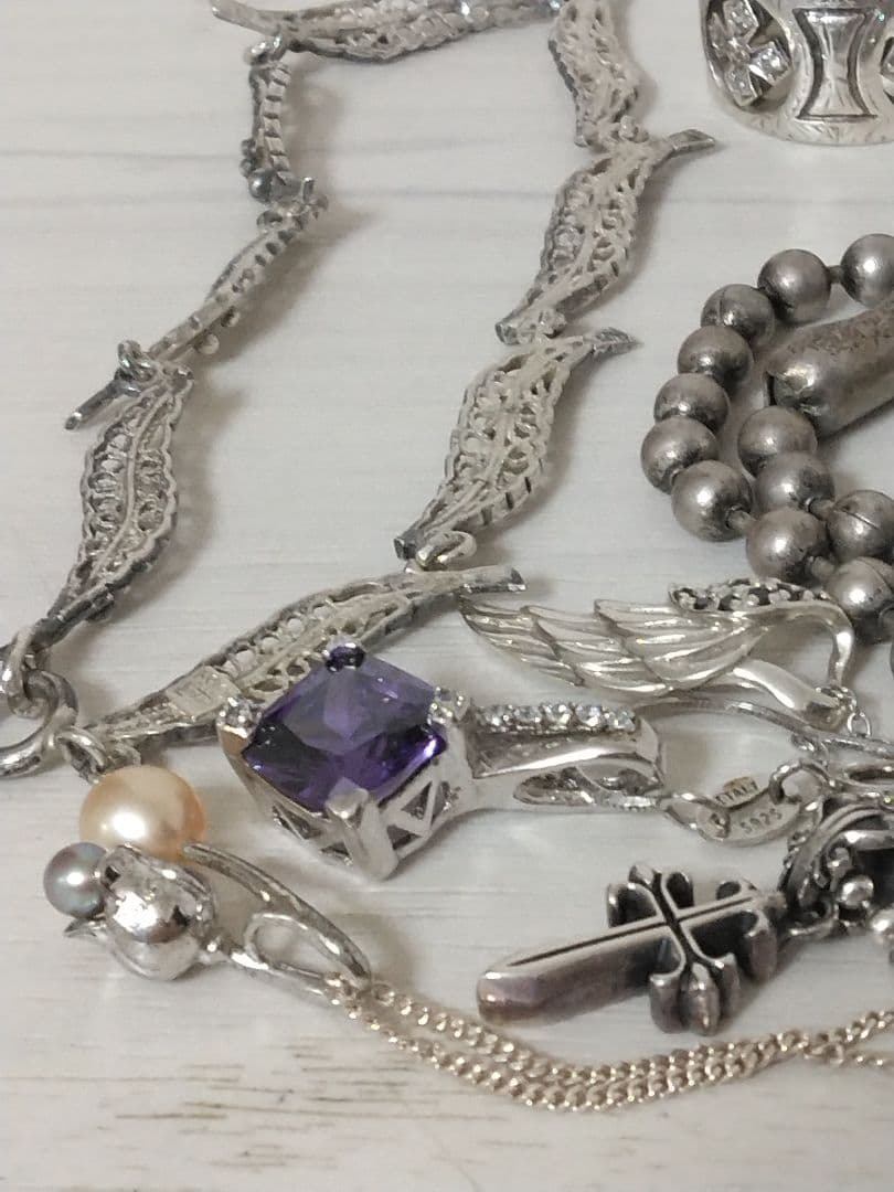 c*h様 【まとめ売り】925 シルバー系 リング ネックレス アクセサリー