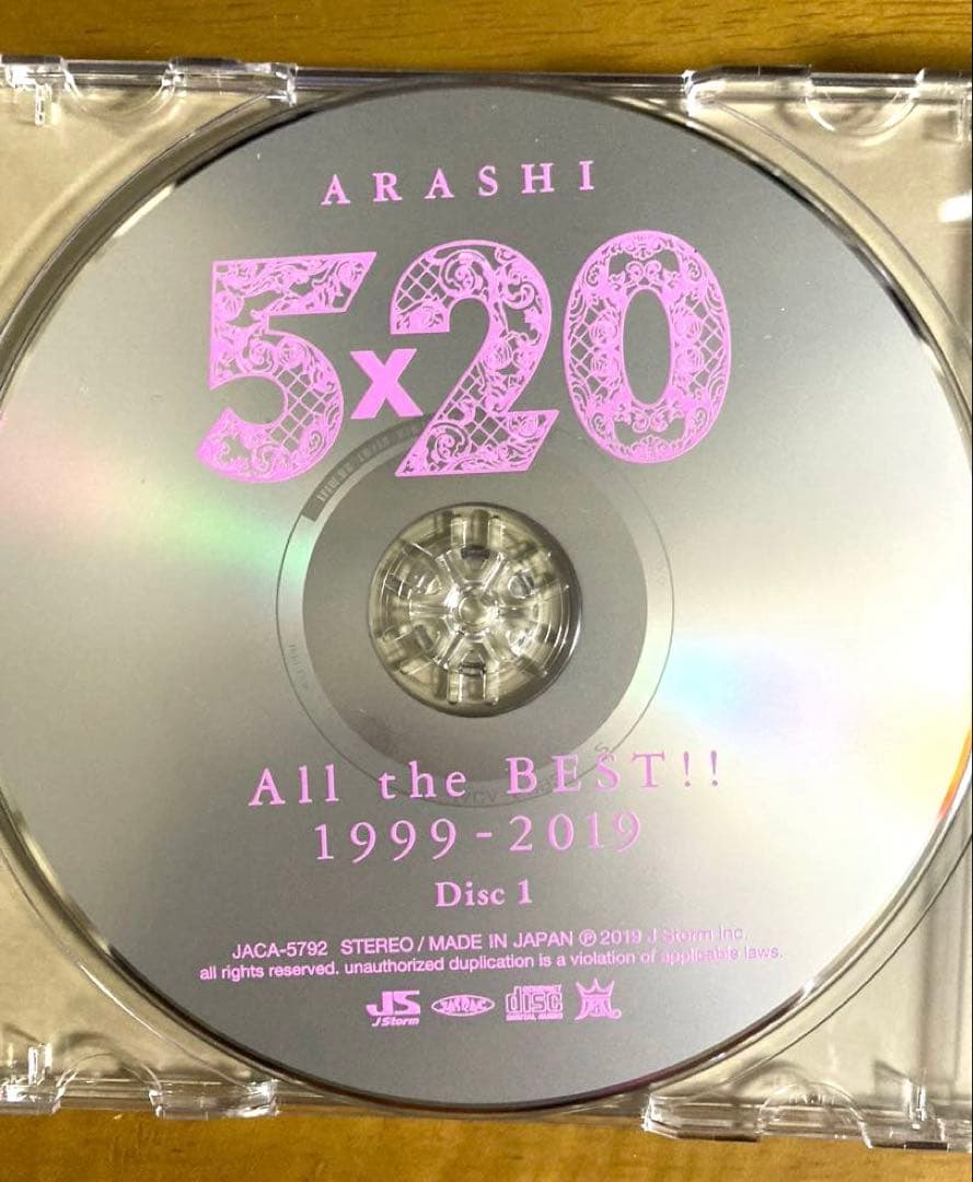 ARASHI 5×20 All the BEST!! 1999-2019JAL