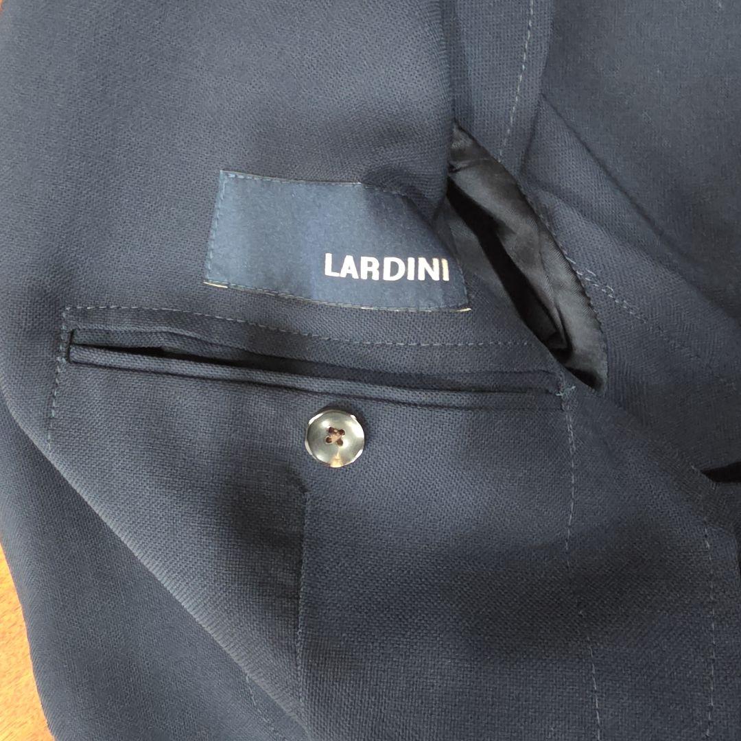 LARDINI ラルディーニ ネイビージャケット ホップサック 46サイズ