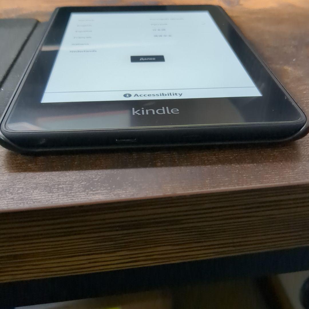 Amazon Kindle 本体 布製カバー付き