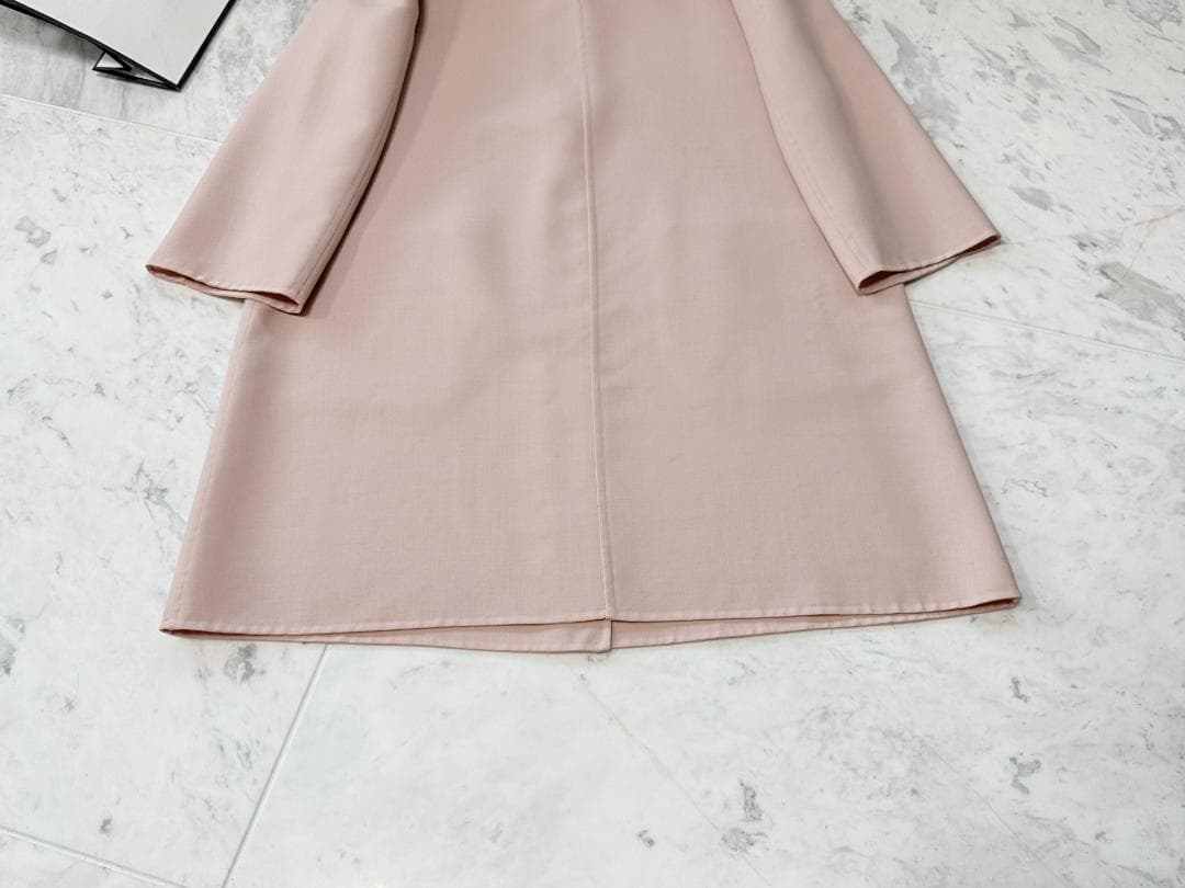 新品同様★定価15万★FOXEYフォクシーコート ヴォヤージュダブルフェイス38