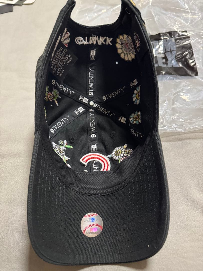 New Era 9TWENTY×村上隆×cubs snapbuck タグ有