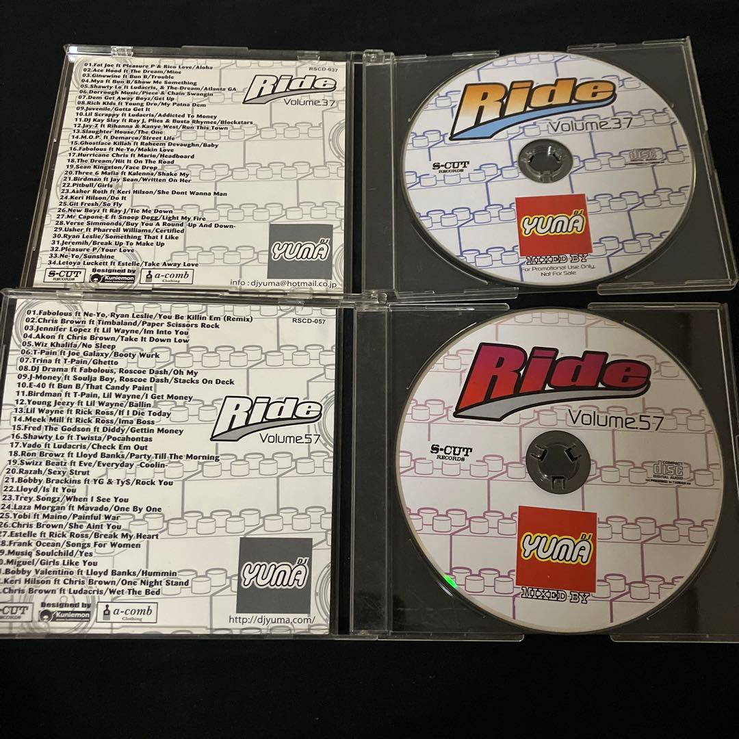 DJ YUMA Ride Volume.37 おまけ付き セット 57 CD