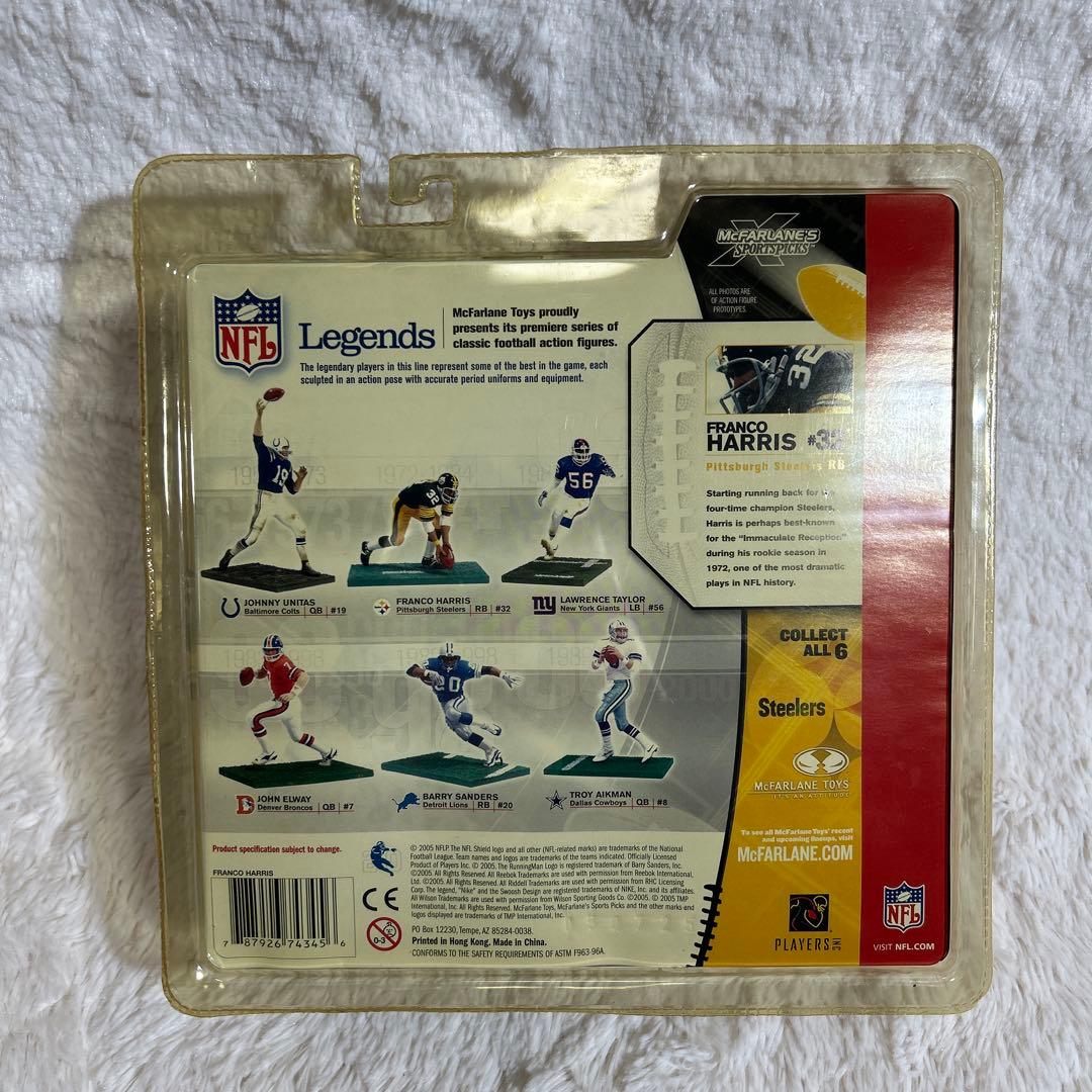 【未開封】NFL Franco Harris フィギュア