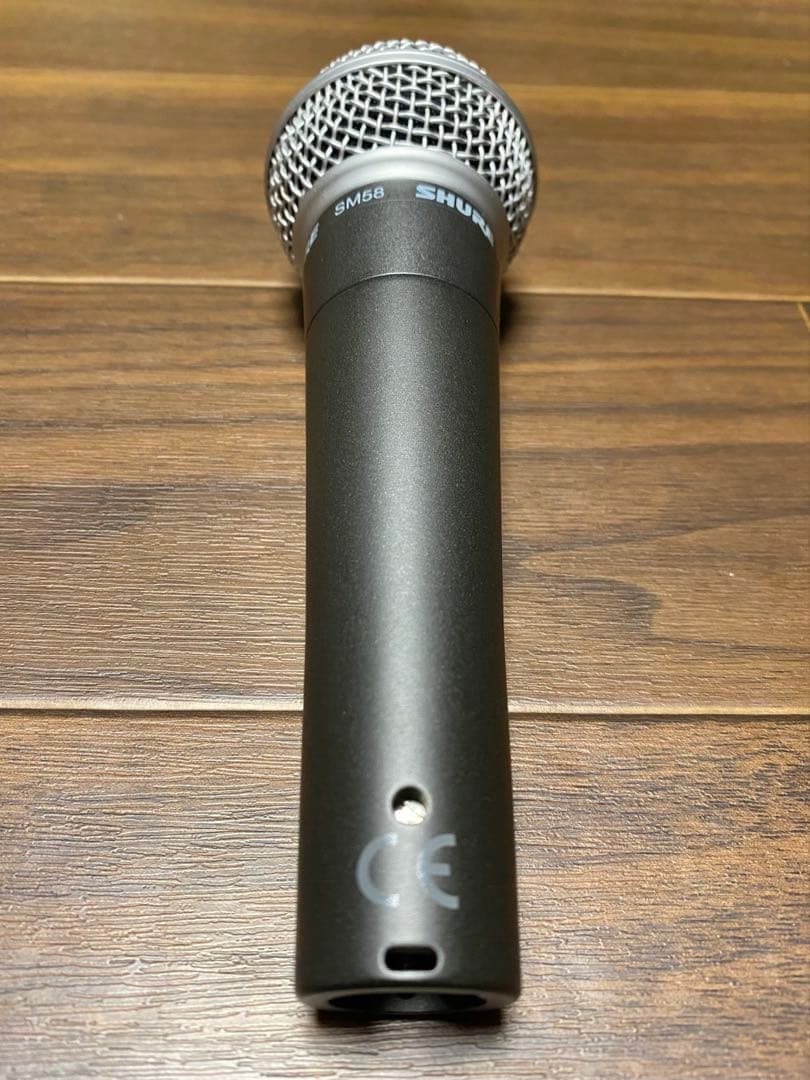【美品】SHURE SM58 ダイナミックマイク スイッチなし