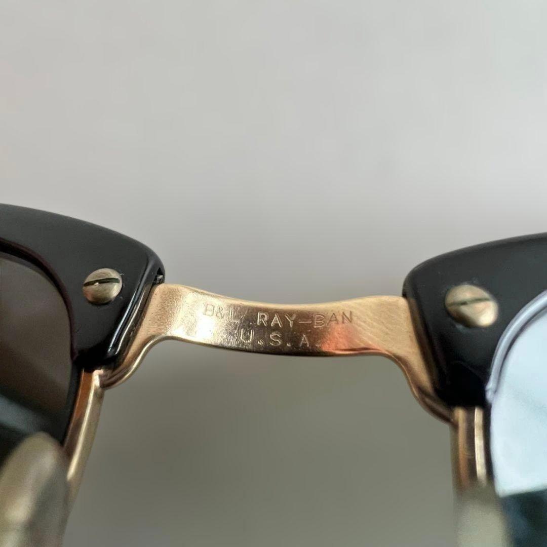 【専用ページ】希少✨RaybanレイバンW1115 USA製 クラブマスター