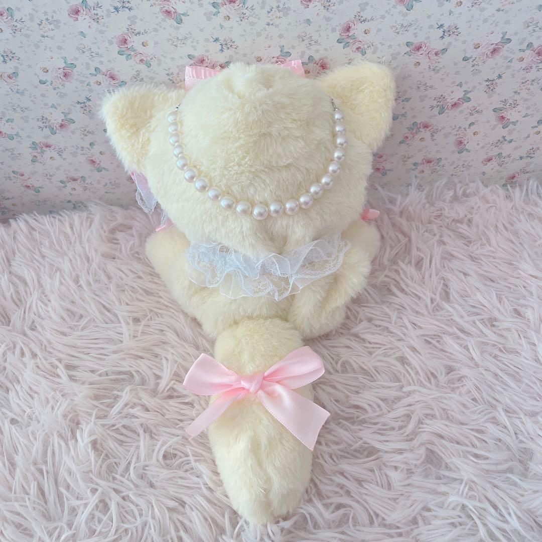 ♡お座り１６ｃｍぬい服♡猫の着ぐるみ♡ゆめかわおすわりぬいぐるみ♡ピンクイエロー