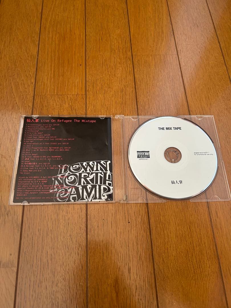 レア盤　仙人掌 LIVE ON REFUGEE