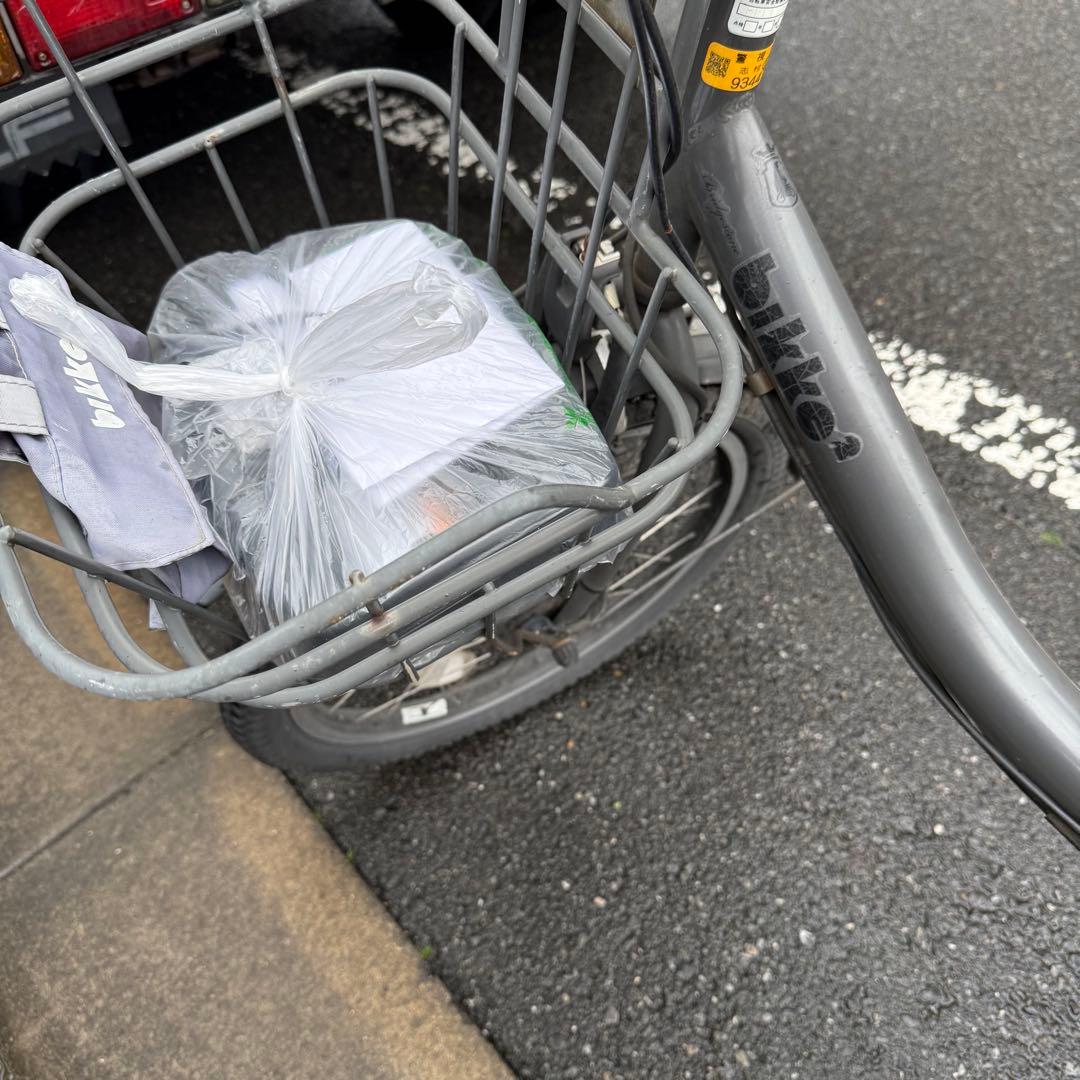 【直接引取】【メンテナンス前提】電動自転車 BRIDGESTONE BIKKE2