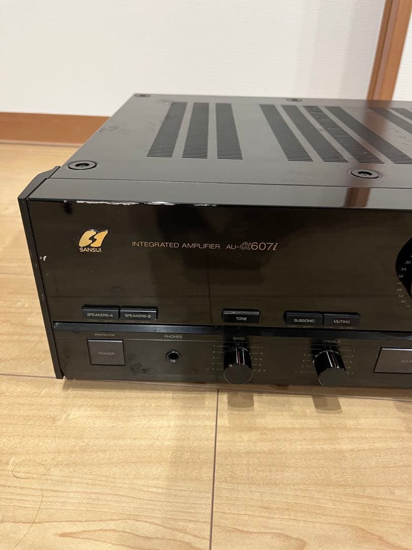 AU-α607i SANSUI サンスイ プリメインアンプ オーディオ機器