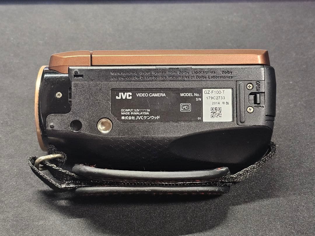 Victor JVC GZ-F100-T 2014年製 ビデオカメラ 付属品