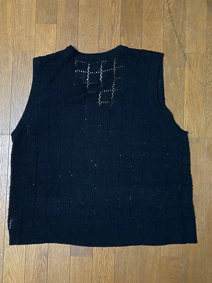 DAIRIKU ダイリク A.J.Knit Vest stein yoke