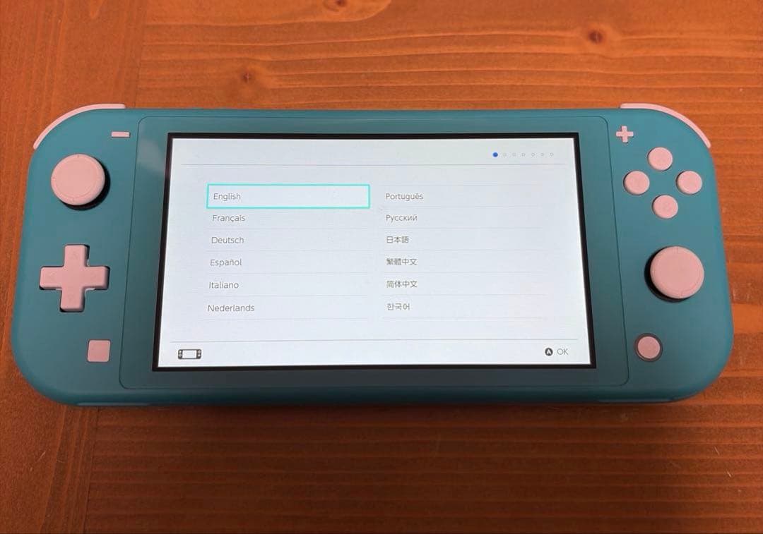 【Nintendo】Switch Liteターコイズ　本体のみ