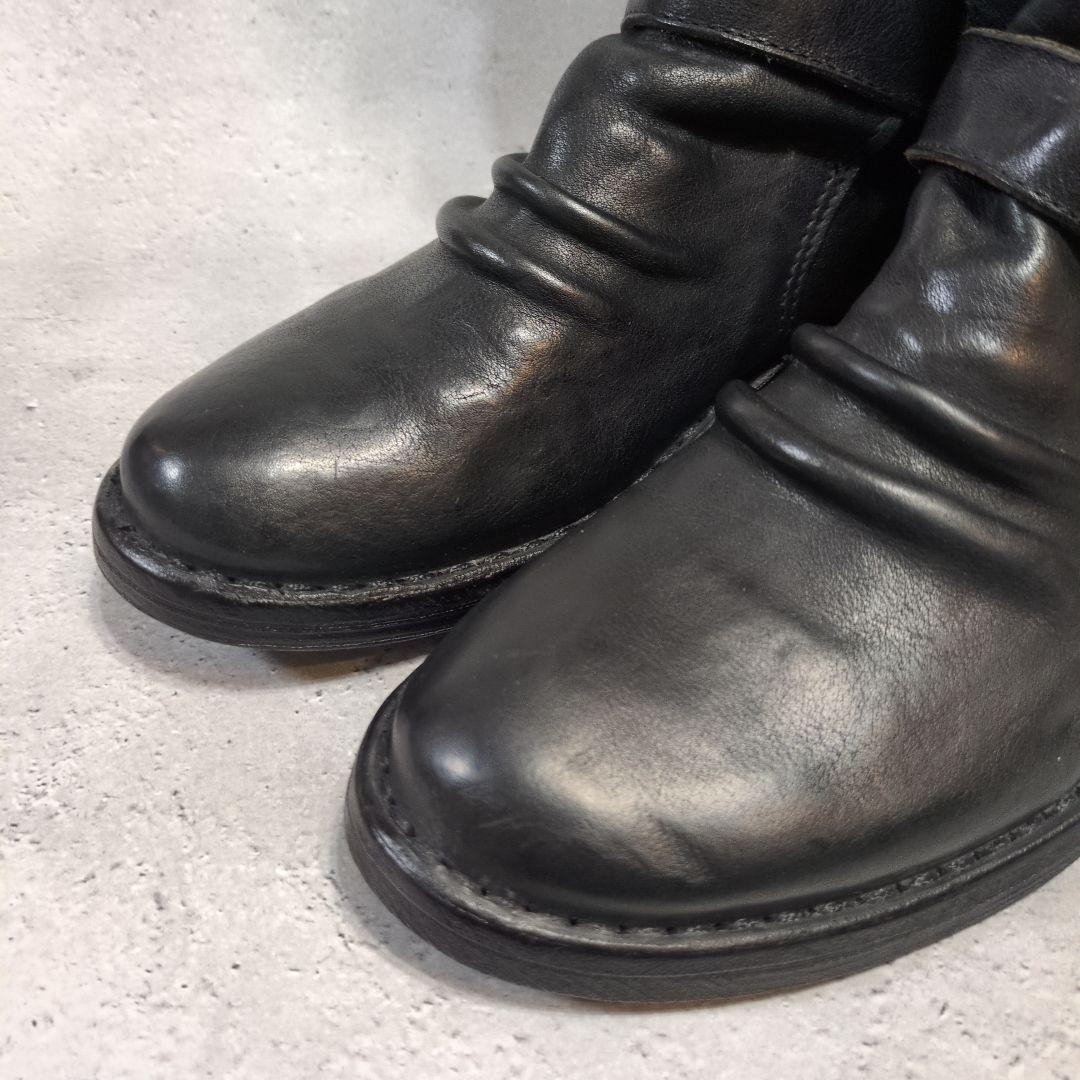Fiorentini＋Baker エンジニアブーツ 黒 3連ベルト 23cm