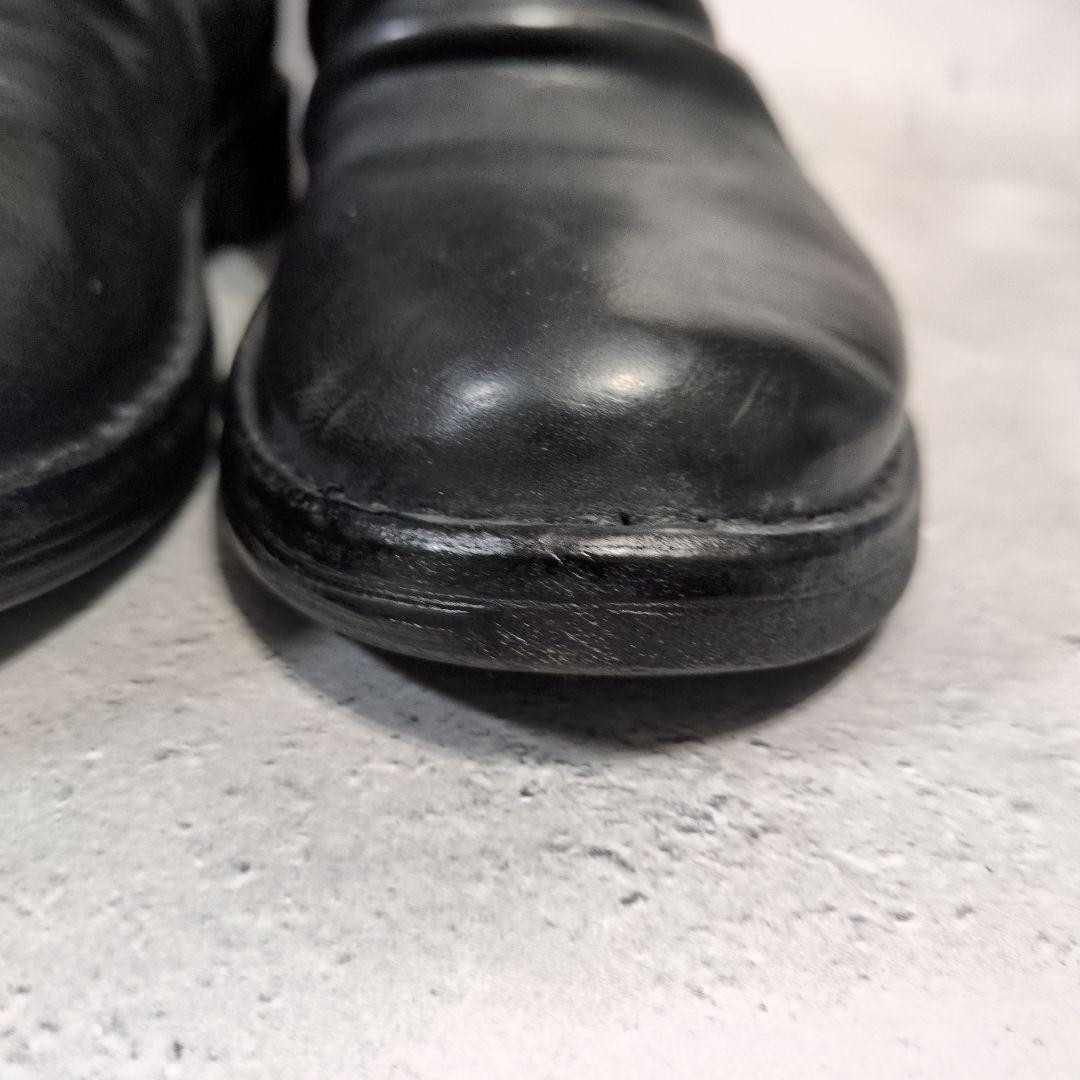 Fiorentini＋Baker エンジニアブーツ 黒 3連ベルト 23cm