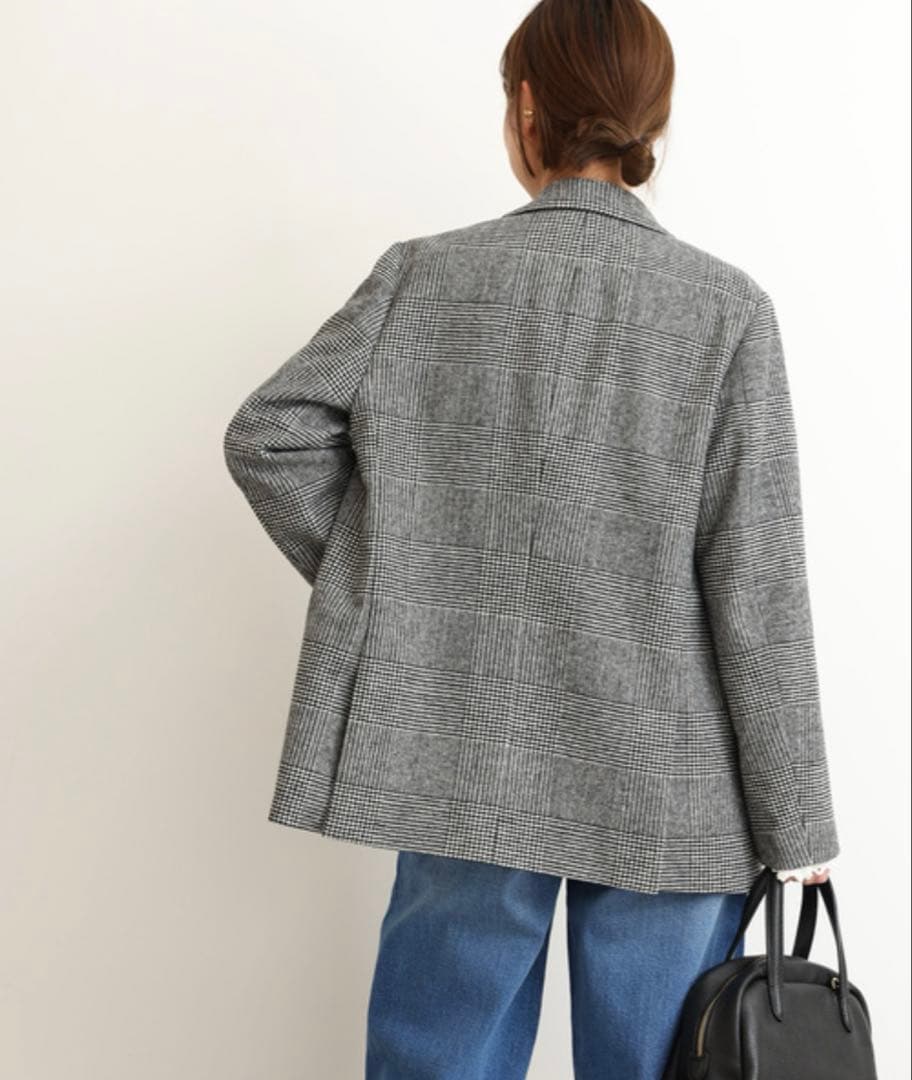 JOURNALSTANDARDrelumeダブルブレストツイード ジャケット卒服