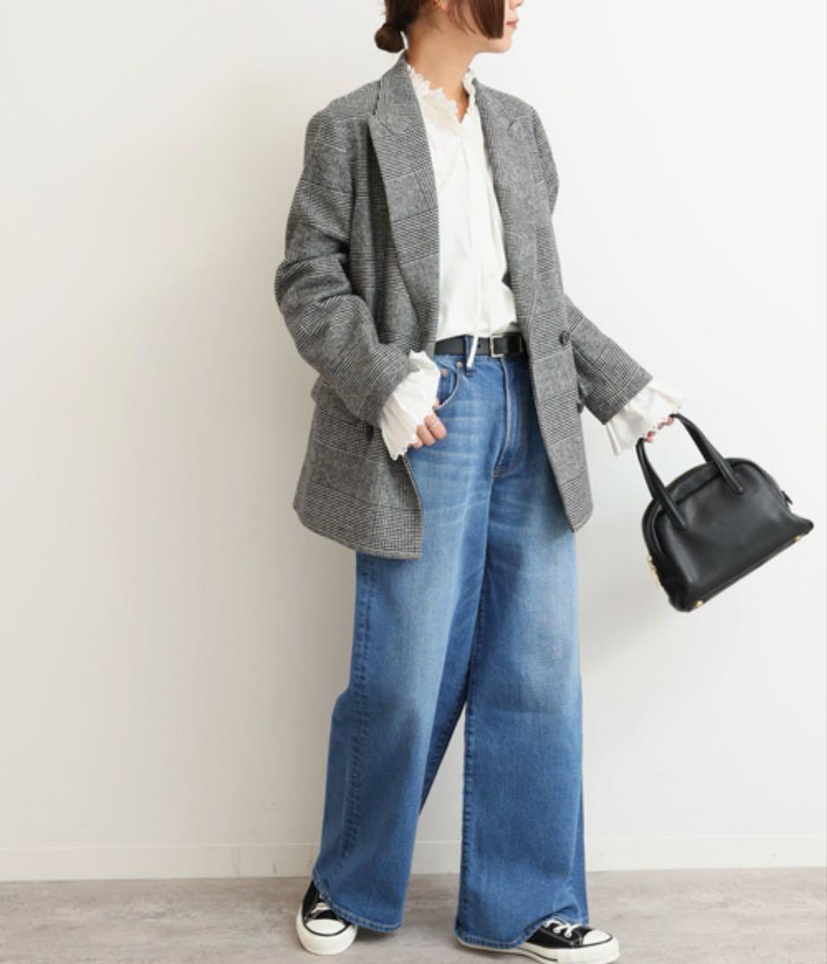 JOURNALSTANDARDrelumeダブルブレストツイード ジャケット卒服