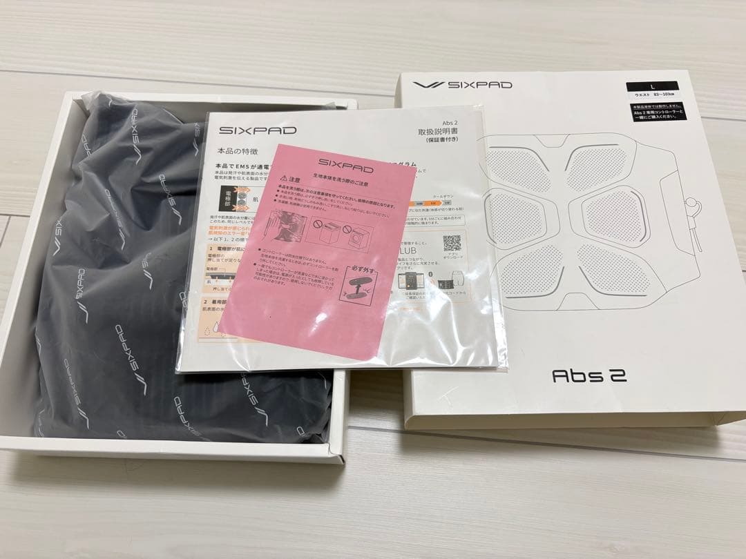 【新品未使用品】SIXPAD Abs 2 本体のみ Lサイズ