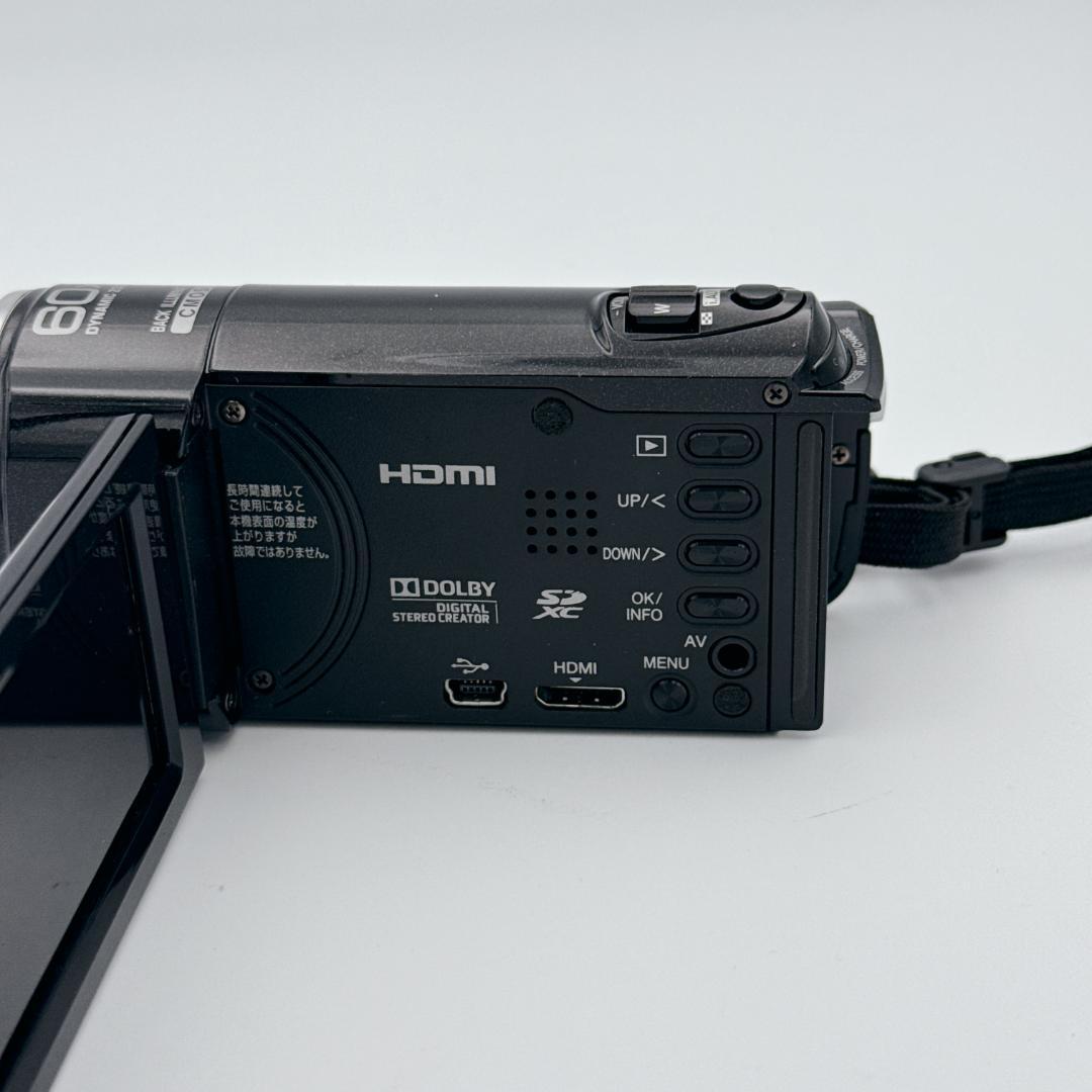 【美品】JVC Everio ビデオカメラ GZ-E170-B ブラック