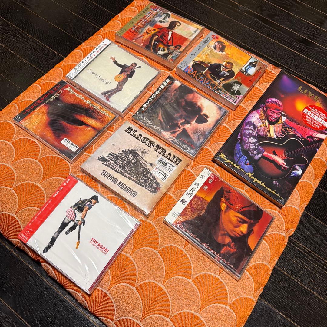 新品未使用　未開封品　長渕剛　CD 9点セット　当時品