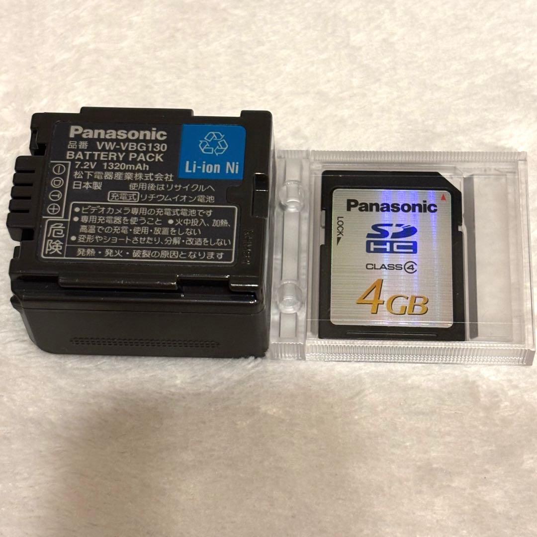 Panasonic デジタルハイビジョンビデオカメラ HDC-SD5-S