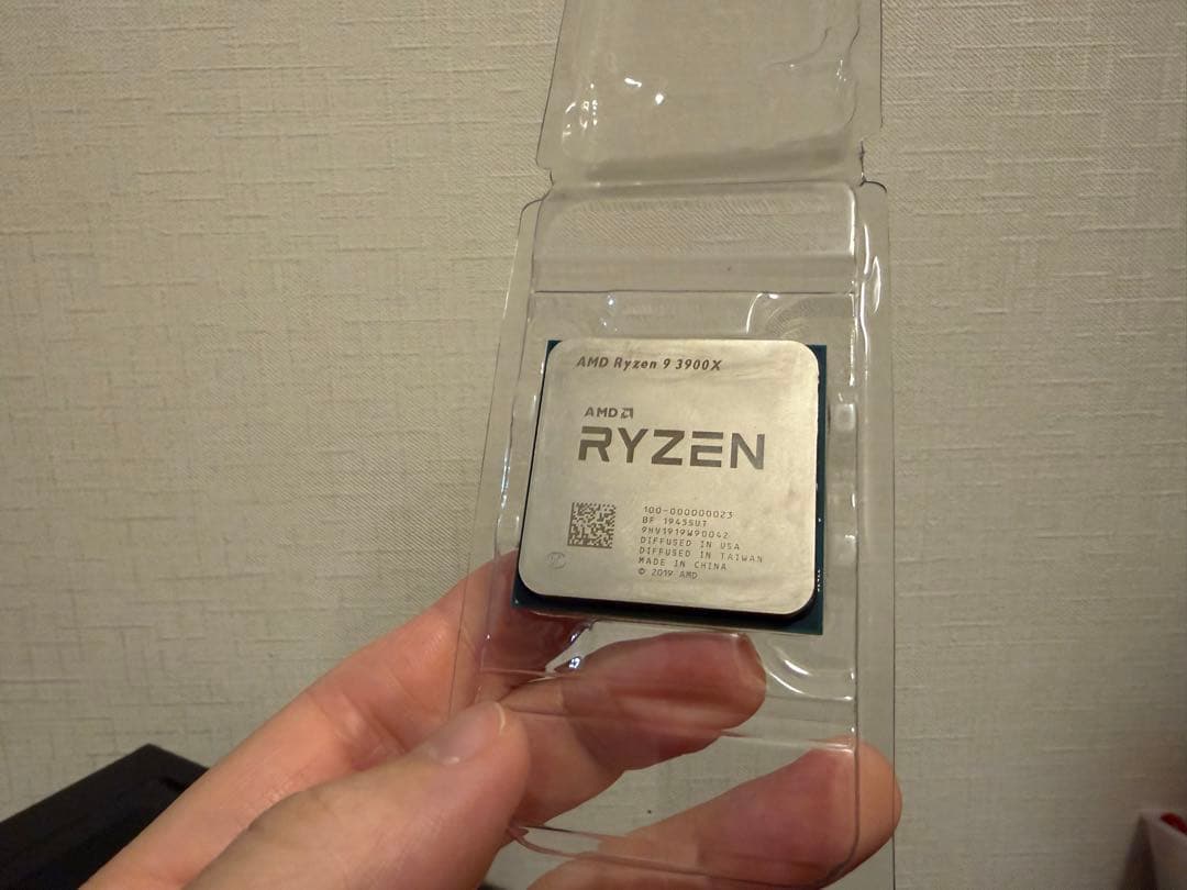 AMD Ryzen 9 3900X CPU 動作品