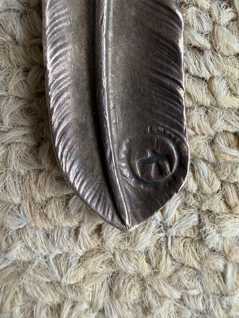 ゴローズ メタル付き 特大フェザー OLD 右向き