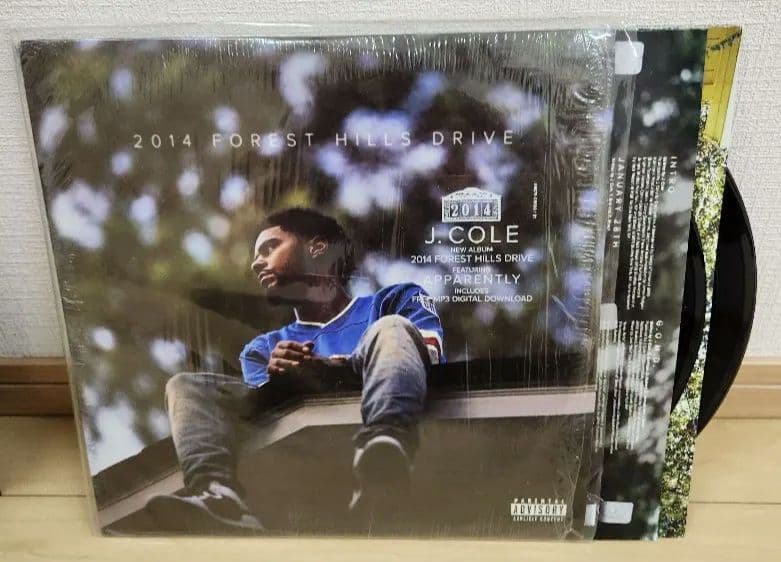 J. Cole 2014 Forest Hills Drive レコード2LP