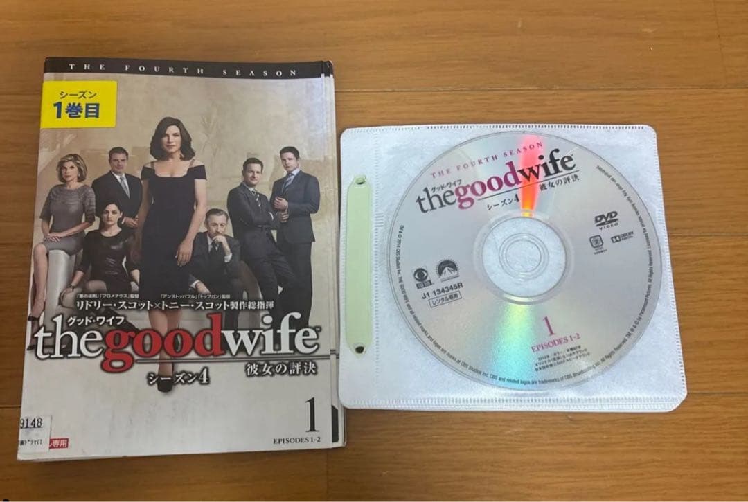 グッド・ワイフ　彼女の評決　シーズン1〜6 ＋ファイナル7〜11巻のみ　DVD