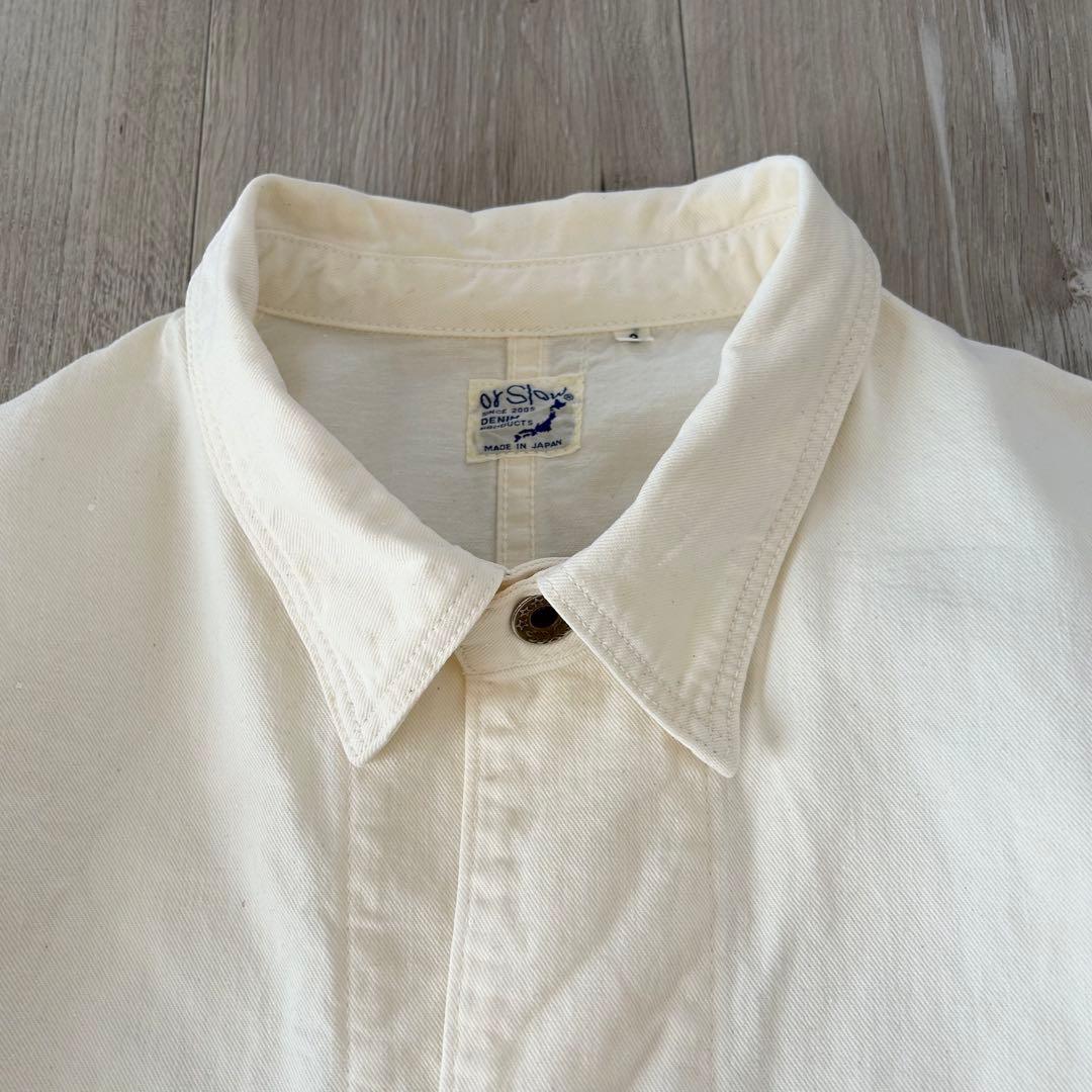 orSlow ARKNETS別注 1940s カバーオール 生成り エクリュ 2