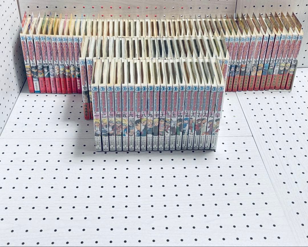 全巻初版！NARUTO & BORUTO 全巻完結セット　帯☆チラシ付き