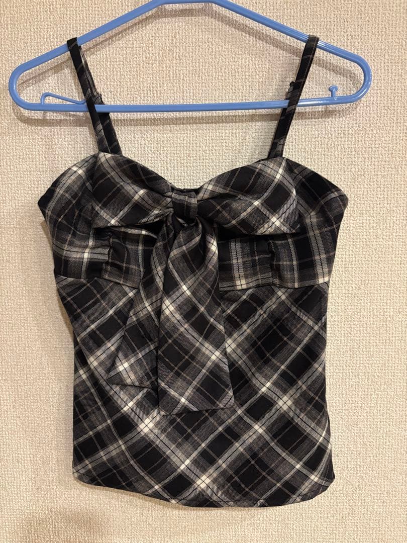 NOMAE リボンキャミボレロアンサンブルニット アイボリー