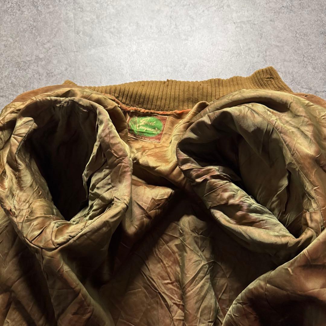 ジャケット・アウター 70s Valstar type A-1 leather flight jkt