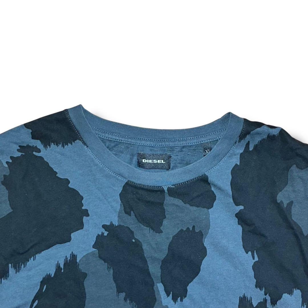 DIESEL 総柄デザイン Tシャツ XL