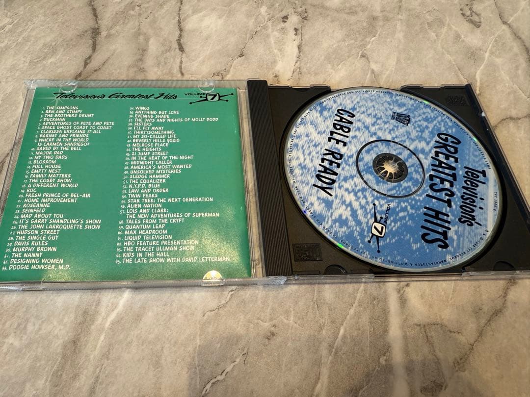 洋楽 TELEVISION'S GREATEST HITS CABLE READY