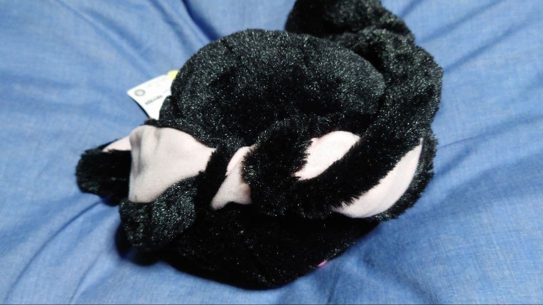 汎用うさぎ　ベビー　ぬいぐるみ　ブラック